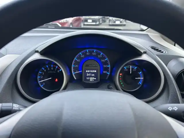 ホンダ フィット ハイブリット スマート セレクション 静岡県 2011(平23)年 12.2万km プレミアムホワイトパール 純正ナビ/ワンセグ/SD/CD/DVD/ETC/クルーズコントロール/ドアバイザー/ウィンカーミラー/純正フロアマット