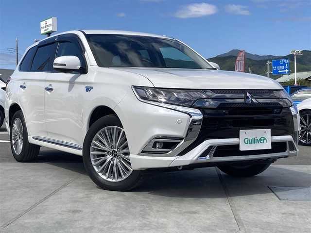 三菱 アウトランダーｐｈｅｖ ｇ 1オナ Rockford Dオーディオ 全方位 Etc 18年式 平成30年式 シルキーホワイト Id 中古車検索のガリバー