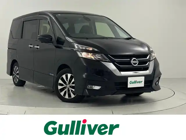 日産 セレナ ハイウェイスター 大阪府 2016(平28)年 3.5万km ダイヤモンドブラック エマージェンシーブレーキ/純正ナビ（Bluetooth/CD/DVD）/フルセグTV/アラウンドビューモニター/両側パワースライドドア/レーダークルーズコントロール/LEDヘッドライト/純正16インチアルミホイール/車線逸脱防止機能/標識認識機能/コーナーセンサー/スマートキー/ETC