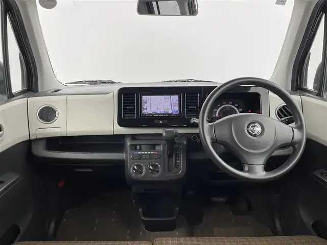 日産 モコ S FOUR 群馬県 2011(平23)年 9.9万km アーバンブラウン ４ＷＤ　純正ナビ　ワンセグＴＶ　Ｂｌｕｅｔｏｏｔｈ　ＥＴＣ　運転席シートヒーター　ヘッドライトレベライザー　電動格納ドアミラー　純正フロアマット　エアコン　リモコンキー　スペアキー　禁煙車