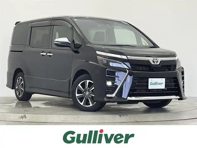 トヨタ ヴォクシー ZS 煌Ⅲ 宮城県 2021(令3)年 5.5万km ブラック アルパイン１１型ナビ　/両側パワースライドドア　/プリクラッシュセーフティ　/レーンディパーチャーアラート　/オートマチックハイビーム　/クリアランスソナー　/クルーズコントロール/ＥＴＣ　/バックカメラ　/ハーフレザー　/ＬＥＤヘッドランプ/後席オートエアコン/充電用USBポート/純正16インチAW/禁煙