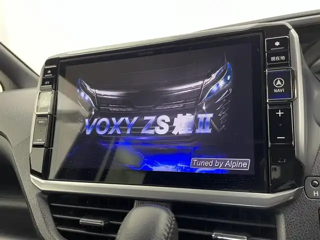 トヨタ ヴォクシー ZS 煌Ⅲ 宮城県 2021(令3)年 5.5万km ブラック アルパイン１１型ナビ　/両側パワースライドドア　/プリクラッシュセーフティ　/レーンディパーチャーアラート　/オートマチックハイビーム　/クリアランスソナー　/クルーズコントロール/ＥＴＣ　/バックカメラ　/ハーフレザー　/ＬＥＤヘッドランプ/後席オートエアコン/充電用USBポート/純正16インチAW/禁煙
