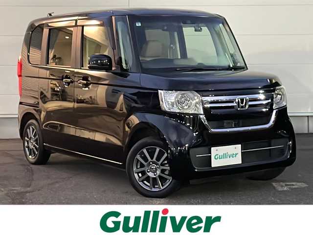 ホンダ Ｎ ＢＯＸ L ターボ 岩手県 2021(令3)年 2.5万km クリスタルブラックパール 純正８型ナビ　キャンセラー付フルセグ　バックＣ　ＤＶＤ再生　両側電動スライド　ＥＴＣ　Ｂｌｕｅｔｏｏｔｈ再生　パドルシフト　レーダークルーズ　オートＬＥＤライト　スマートキー　スペアキー　ドアバイザー