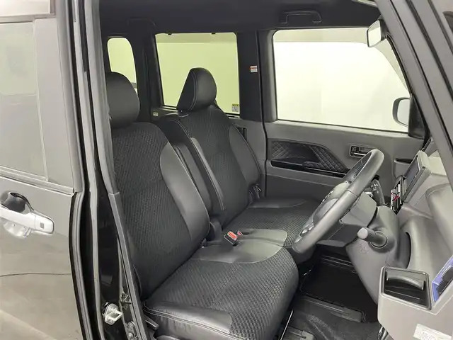 ダイハツ タント カスタム RS セレクション 大分県 2020(令2)年 5.7万km ブラックマイカメタリック 社外ナビ（AVIC-RW810）/Bluetooth/CD/DVD/フルセグ/両側パワースライドドア/バックカメラ/純正フロアマット/シートヒーター/ベンチシート/ステアリングスイッチ/革巻ステアリング/ドアバイザー/コーナーセンサー/レーンキープアシスト/アイドリングストップ/オートライト/LED/ドライブレコーダー