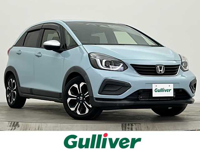 ホンダ フィット クロスター 宮城県 2020(令2)年 2.2万km サーフブルー 純正ナビ/(AM/FM/TV/iPod/SD/USB/BT/AUX/CD/DVD)/バックカメラ/レーダークルーズコントロール/プッシュスタート/スマートキー/オートライト/LEDヘッドライト/ヘッドライトレベライザー/ドアバイザー/純正フロアマット/純正16インチアルミホイール