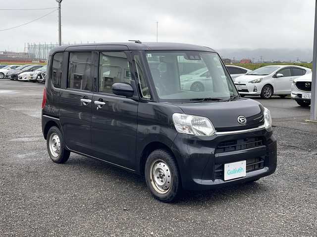 ダイハツ タント L SA Ⅲ 新潟県 2018(平30)年 5.7万km ブラックマイカメタリック 4WD/社外メモリナビ(AVIC-RZ501)/CD/DVD/BT/ETC/衝突被害軽減ブレーキ/レーンキープアシスト/ベンチシート/運転席シートヒーター /リモコンキー /オートハイビーム