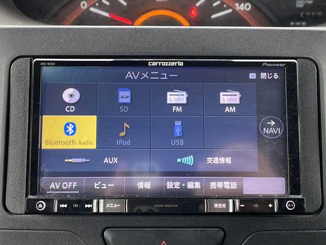ダイハツ タント L SA Ⅲ 新潟県 2018(平30)年 5.7万km ブラックマイカメタリック 4WD/社外メモリナビ(AVIC-RZ501)/CD/DVD/BT/ETC/衝突被害軽減ブレーキ/レーンキープアシスト/ベンチシート/運転席シートヒーター /リモコンキー /オートハイビーム