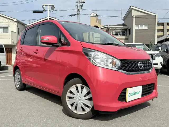 日産 デイズ X Vセレ +SeftyⅡ 大阪府 2015(平27)年 3.9万km アゼリアピンク 純正ナビ/全方位カメラ/Bカメラ/ETC/ドライブレコーダー/プッシュスタート/スマートキー/オートエアコン/電動ミラー