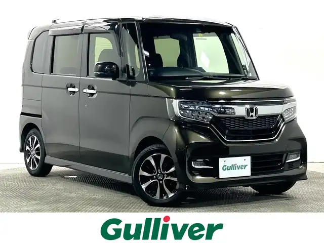 ホンダ Ｎ ＢＯＸ カスタム G L ホンダセンシング 大阪府 2018(平30)年 3.7万km プレミアムグラマラスブロンズP 純正8incナビ(フルセグ/DVD再生/Bluetooth) バックカメラ ETC 衝突軽減 レーダークルコン レーンアシスト アイドリングストップ スマートキー プッシュスタート オートライト