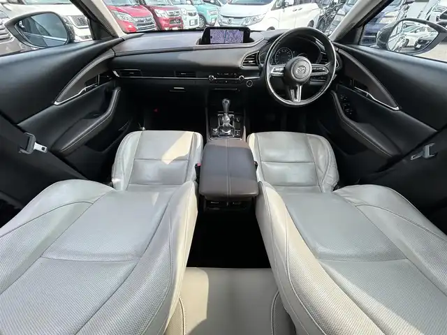 マツダ ＣＸ－３０ XD Lパッケージ 愛知県 2019(令1)年 10.3万km マシーングレープレミアムM スマートキー/プッシュスタート/純正メーカーナビ/（フルセグTV/BT/HDMI/CD/DVD）/BOSEサウンド/全方位カメラ/ETC/純正18インチAW/i-ACTIVSENSE/クリアランスソナー/レーダークルーズコントロール/前後ドライブレコーダー/BSM/白レザーシート/D席メモリー付きパワーシート/前席シートヒーター /ハンドルヒーター /パワーバックドア/純正フロアマット/パワーバックドア/取説、保証書/スペアキー