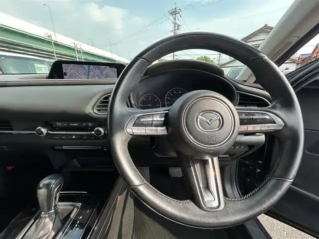 マツダ ＣＸ－３０ XD Lパッケージ 愛知県 2019(令1)年 10.3万km マシーングレープレミアムM スマートキー/プッシュスタート/純正メーカーナビ/（フルセグTV/BT/HDMI/CD/DVD）/BOSEサウンド/全方位カメラ/ETC/純正18インチAW/i-ACTIVSENSE/クリアランスソナー/レーダークルーズコントロール/前後ドライブレコーダー/BSM/白レザーシート/D席メモリー付きパワーシート/前席シートヒーター /ハンドルヒーター /パワーバックドア/純正フロアマット/パワーバックドア/取説、保証書/スペアキー