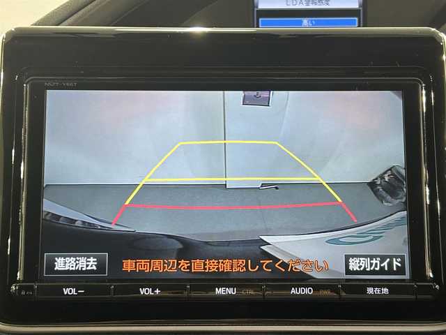 トヨタ エスクァイア ハイブリッド Gi プレミアムパッケージ 愛知県 2018(平30)年 5.3万km スパークリングブラックパールクリスタルシャイン 純正９インチナビ/フリップダウンモニター/両側パワースライドドア/衝突軽減ブレーキ/レーンキープアシスト/先行車発進告知/クルーズコントロール/ハンドルヒーター/シートヒーター/ハーフレザー/ドライブレコーダー/ビルトインＥＴＣ２．０/AC100V1500W/アクセサリーソケット/純正15インチアルミホイール