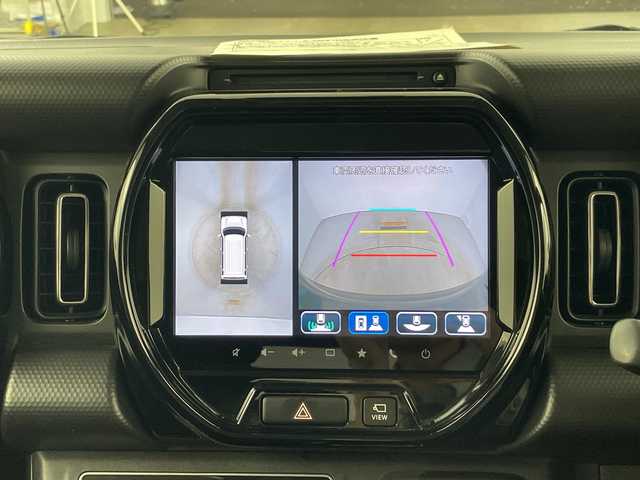 スズキ ハスラー HYBRID X 愛知県 2022(令4)年 2.1万km ブルーイッシュブラックパール3 禁煙車/純正9インチナビ/（CD/DVD/Bluetooth/フルセグTV）/全方位カメラ/スズキセーフティサポート/・衝突軽減ブレーキ/・レーンキープアシスト/・オートマチックハイビーム/・クリアランスソナー/・レーダークルーズコントロール/・誤発進抑制機能/ETC/前後ドライブレコーダー/シートヒーター/純正15インチアルミホイール/純正フロアマット/スマートキー/プッシュスタート