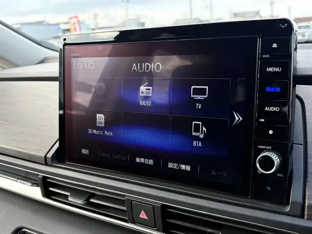 ホンダ オデッセイ ハイブリッド e:HEVアブソルート EX 大分県 2021(令3)年 3.7万km プラチナホワイトパール ・純正ナビ(CD/DVD/BT/SD/USB/HDMI/AppleCarPlay)/・フルセグテレビ/・全方位カメラ/・フリップダウンモニター/・両側パワースライドドア/・ドライブレコーダー/・ET2.0/・AC100V/・駐車支援/・テレビキャンセラー/・レーダークルーズコントロール/・ホンダセンシング/・コーナーセンサー/・パワーシート/・シートヒーター/・電動リアゲート/・ブレーキホールド