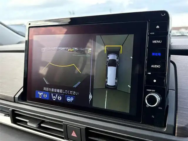 ホンダ オデッセイ ハイブリッド e:HEVアブソルート EX 大分県 2021(令3)年 3.7万km プラチナホワイトパール ・純正ナビ(CD/DVD/BT/SD/USB/HDMI/AppleCarPlay)/・フルセグテレビ/・全方位カメラ/・フリップダウンモニター/・両側パワースライドドア/・ドライブレコーダー/・ET2.0/・AC100V/・駐車支援/・テレビキャンセラー/・レーダークルーズコントロール/・ホンダセンシング/・コーナーセンサー/・パワーシート/・シートヒーター/・電動リアゲート/・ブレーキホールド