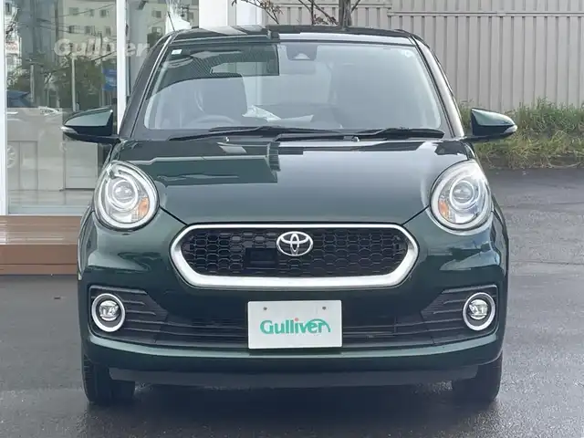 トヨタ パッソ モーダ　S 道央・札幌 2016(平28)年 5.1万km 緑 ・4WD/・寒冷地仕様/・衝突軽減ブレーキ/・社外SDナビ/CD&DVD&フルセグTV/・バックカメラ/・シートヒーター(運転席のみ)/・ステアリングスイッチ/・助手席シートアンダートレイ/・アイドリングストップ/・ABS/・横滑り防止装置/・盗難防止装置/・オートリトラミラー/・クリアランスソナー(後ろのみ)/・LEDヘッドライト/・フォグランプ/・ドアバイザー/・積込純正AW付冬タイヤ　165/65/R14(溝無)