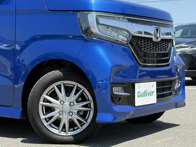 ホンダ Ｎ ＢＯＸ カスタム G L ホンダセンシング 佐賀県 2018(平30)年 4.9万km ブリリアントスポーティブルーメタリック2トーン 純正SDナビ(フルセグTV/CD/DVD/BT)/バックカメラ/ホンダセンシング/両側パワースライドドア/レーダークルーズコントロール/USBポート/ドラレコ/ETC/純正LEDヘッドライト/純正フロアマット/純正14インチアルミホイール