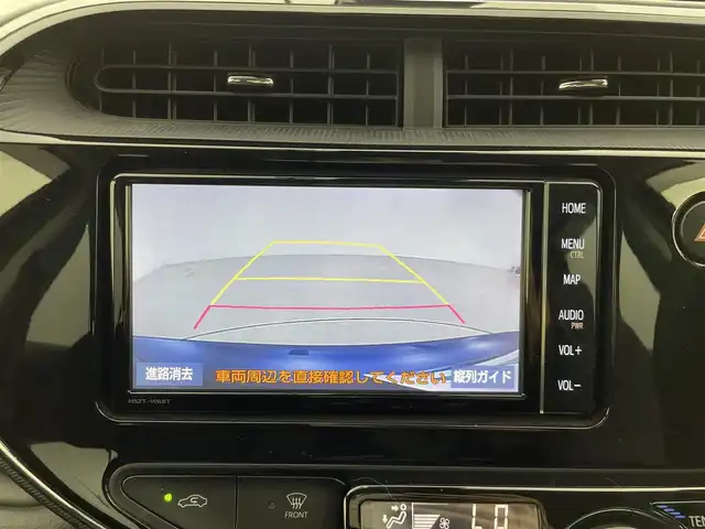 トヨタ アクア S スタイルブラック 群馬県 2019(平31)年 4.2万km ダークブルーマイカ 純正7インチナビ(NSZT-W68T)/・AM/FM/CD/DVD/BT/フルセグ/バックカメラ/ETC/純正ドライブレコーダー/Toyota Safety Sense C/・プリクラッシュセーフティ/・レーンディパーチャーアラート/・オートマチックハイビーム/先行車発進告知機能/ステアリングスイッチ/オートライト/LEDヘッドライト/スマートキー/プッシュスタート