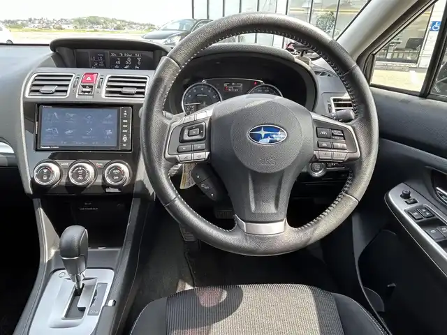 スバル インプレッサ スポーツ 2．0i アイサイト 鳥取県 2014(平26)年 4.8万km ディープシーブルーパール 4WD/社外ナビ/フルセグ/DVD/CD/BT/USB/バックカメラ・ETC/前後ドライブレコーダー/アイサイト/レーダークルーズコントロール/レーンキープアシスト/キセノンライト/フォグライト/純正16インチアルミホイール/プッシュエンジンスタート/アイドリングストップ/フロアマット/ドアバイザー