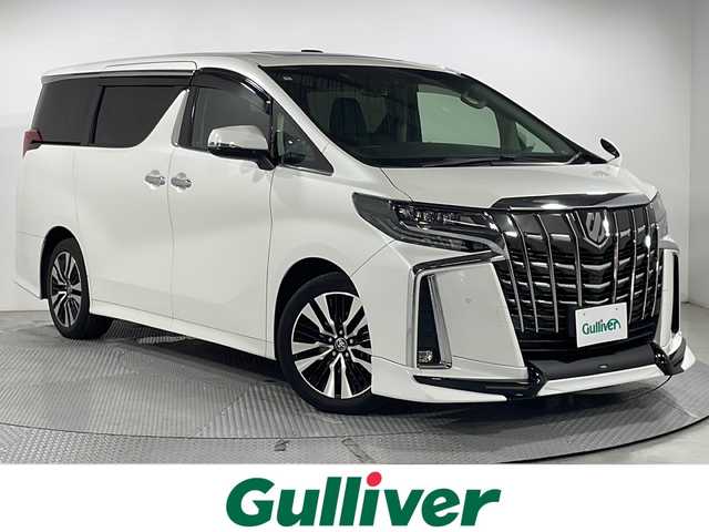トヨタ アルファード S Cパッケージ 広島県 2020(令2)年 4.2万km ホワイトパールクリスタルシャイン ツインムーンルーフ/TRDフロントエアロ/純正9型ディスプレイオーディオ/3眼LEDヘッドランプ/バックカメラ/両側パワースライドドア/パワーバックドア/ブラック合皮シート/パワーシート/ポジションメモリー/シートヒーター/ベンチレーション/ステアリングヒーター/パワーオットマン/セーフティセンス/・プリクラッシュセーフティ/・レーントレーシングアシスト/・アダプティブハイビーム/・レーダークルーズコントロール/純正18インチAW/ETC2.0/USB入力端子/AC100V/100W電源
