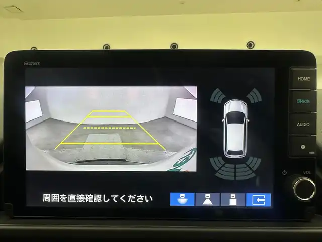 ホンダ フリード ハイブリット e:HEV クロスター 兵庫県 2025(令7)年 0.1千km プラチナホワイトパール 純正９インチナビ/FM/AM/BT/バックカメラ/フルセグTV/両側パワースライドドア/追従式クルーズコントロール/オートライト/LEDヘッドランプ/フォグランプ/ウインカーミラー/電動格納ミラー/オートブレーキホールド/電動サイドブレーキ/シートヒーター（D/N席）/リアクーラー/本革巻きステアリング/BSM/後席サンシェード