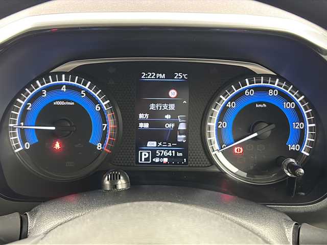日産 ルークス X 栃木県 2021(令3)年 5.8万km フローズンバニラパール 純正SDナビ/・AM/FM/CD/DVD/フルセグ/BT/SD/エマージェンシーブレーキ/アラウンドビューモニター/車線逸脱警報/先行車発進お知らせ/左側側電動スライドドア/ハンズフリーオートスライドドア/前後ドライブレコーダー/後席サーキュレーション/ステアリングスイッチ/純正マット/ドアバイザー