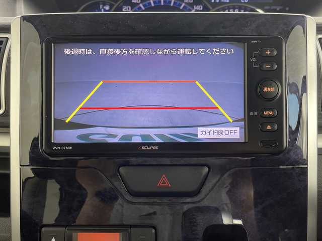 ダイハツ タント カスタム RS トップED SA Ⅲ 茨城県 2017(平29)年 6.3万km ブラックマイカメタリック 社外ナビ　バックカメラ　ＥＴＣ　前方ドラレコ　シートヒーター　両側パワースライドドア　スマートキー　プッシュスタート　衝突軽減ブレーキ　ハーフレザーシート　純正１５インチアルミホイール　アイドリングス