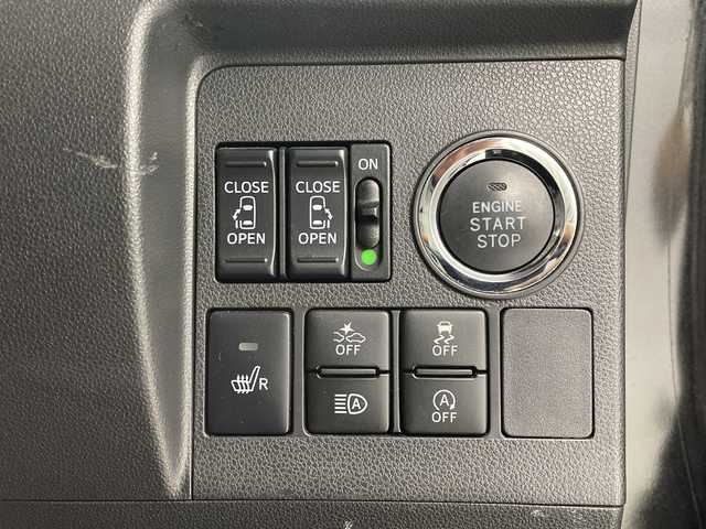 ダイハツ タント カスタム RS トップED SA Ⅲ 茨城県 2017(平29)年 6.3万km ブラックマイカメタリック 社外ナビ　バックカメラ　ＥＴＣ　前方ドラレコ　シートヒーター　両側パワースライドドア　スマートキー　プッシュスタート　衝突軽減ブレーキ　ハーフレザーシート　純正１５インチアルミホイール　アイドリングス