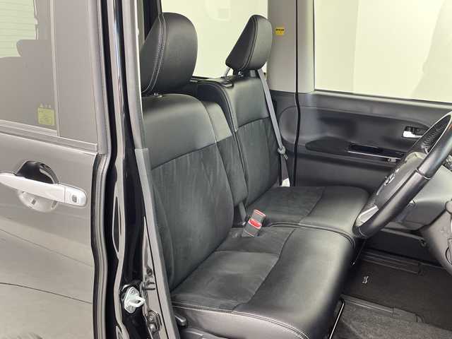 ダイハツ タント カスタム RS トップED SA Ⅲ 茨城県 2017(平29)年 6.3万km ブラックマイカメタリック 社外ナビ　バックカメラ　ＥＴＣ　前方ドラレコ　シートヒーター　両側パワースライドドア　スマートキー　プッシュスタート　衝突軽減ブレーキ　ハーフレザーシート　純正１５インチアルミホイール　アイドリングス