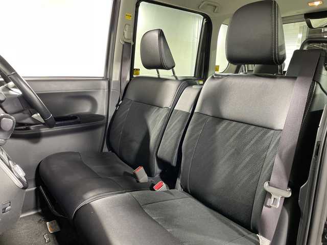 ダイハツ タント カスタム RS トップED SA Ⅲ 福岡県 2017(平29)年 6.3万km ブラックマイカメタリック 社外ナビ　バックカメラ　ＥＴＣ　前方ドラレコ　シートヒーター　両側パワースライドドア　スマートキー　プッシュスタート　衝突軽減ブレーキ　ハーフレザーシート　純正１５インチアルミホイール　アイドリングス