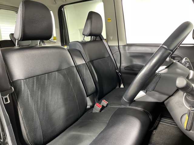 ダイハツ タント カスタム RS トップED SA Ⅲ 福岡県 2017(平29)年 6.3万km ブラックマイカメタリック 社外ナビ　バックカメラ　ＥＴＣ　前方ドラレコ　シートヒーター　両側パワースライドドア　スマートキー　プッシュスタート　衝突軽減ブレーキ　ハーフレザーシート　純正１５インチアルミホイール　アイドリングス