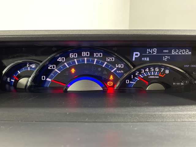 ダイハツ タント カスタム RS トップED SA Ⅲ 福岡県 2017(平29)年 6.3万km ブラックマイカメタリック 社外ナビ　バックカメラ　ＥＴＣ　前方ドラレコ　シートヒーター　両側パワースライドドア　スマートキー　プッシュスタート　衝突軽減ブレーキ　ハーフレザーシート　純正１５インチアルミホイール　アイドリングス