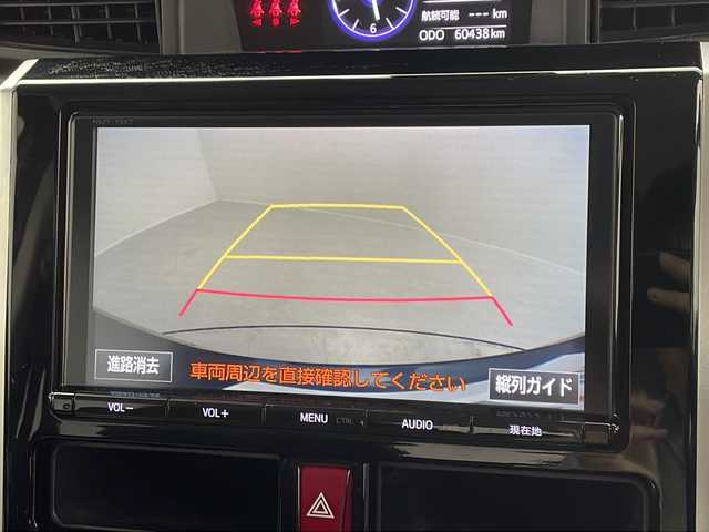 トヨタ ルーミー カスタムG S 茨城県 2018(平30)年 6.1万km レーザーブルークリスタルシャイン 純正ナビ　フルセグ再生可　バックカメラ　両側電動スライドドア　クルーズコントロール　純正14インチAW　純正フロアマット　ビル珍ETC　社外ドライブレコーダー　LEDヘッドライト