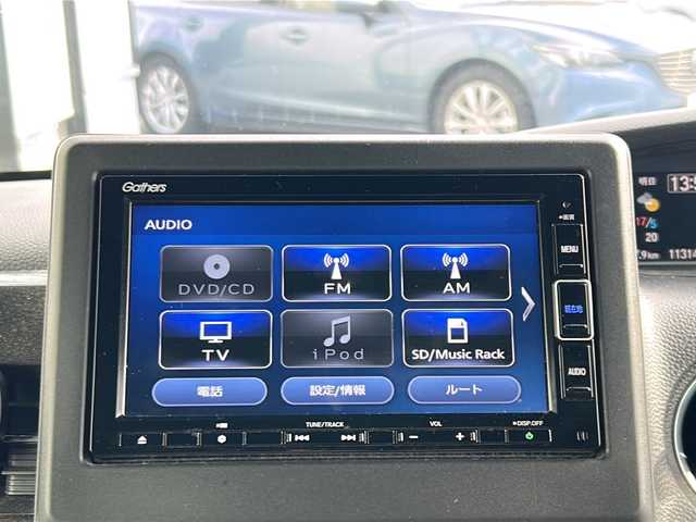 ホンダ Ｎ ＢＯＸ カスタム G L ホンダセンシング 山形県 2020(令2)年 11.4万km ブリリアントスポーティブルーメタリック2トーン ・4WD/・ホンダセンシング/・アダプティブ・クルーズ・コントロール/・片側パワースライドドア/・純正メモリナビ/CD、DVD、BT、TV再生可能/・バックカメラ/・LEDオートライト/・オートマチックハイビーム/・前席シートヒーター/・ビルトインETC/・純正AW/・純正フロアマット/・スマートキー/・電動格納ウィンカーミラー/・ドアバイザー