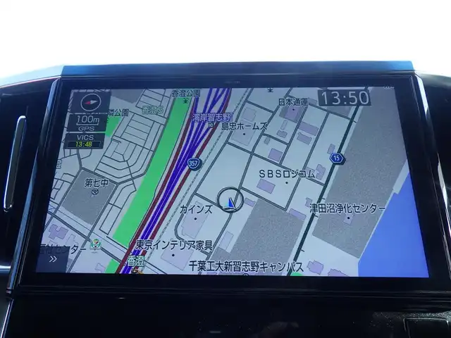 トヨタ アルファード S 千葉県 2019(平31)年 5.6万km ホワイトパールクリスタルシャイン Toyota Safety Sense/・プリクラッシュセーフティ/・レーンディパーチャーアラート/・オートハイビーム/・レーダークルーズコントロール/両側パワースライドドア/10インチ純正SDナビ/地デジTV/【DVD/CD再生機能　Bluetooth接続】/バックカメラ/フリップダウンモニター/ドライブレコーダー（前後撮影）/革巻きステアリング/ステアリングスイッチ/ETC/LEDヘッドライト/フォグライト/ウインカーミラー/クリアランスソナー/社外17インチアルミホイル/サイド/カーテンエアバッグ/スマートキー