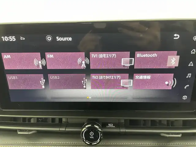 日産 セレナ e－パワー ハイウェイスター V 富山県 2025(令7)年 0.1千km プリズムホワイト 登録済未使用車/純正12.3型ナビ（AM/FM/BT/USB/HDMI）/フルセグTV/全方位カメラ/純正11型後席モニター/前後ドライブレコーダー/ETC/デジタルインナーミラー/ブラインドスポットモニター/衝突被害軽減システム/レーダークルーズコントロール/レーンキープアシスト/コーナーセンサー/横滑り防止装置/アイドリングストップ/純正アルミホイール/オートLEDライト/オートマチックハイビーム/フォグライト/オートホールド付電子パーキング/革巻きステアリング/ステアリングスイッチ/スマートキー/スペアキー