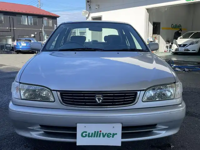トヨタ カローラ XE サルーン リミテッド 宮城県 2000(平12)年 13.1万km シルバーM ワンオーナー/純正CD/CS/スペアキーあり/保証書/取扱説明書