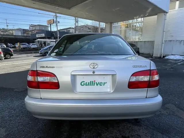 トヨタ カローラ XE サルーン リミテッド 宮城県 2000(平12)年 13.1万km シルバーM ワンオーナー/純正CD/CS/スペアキーあり/保証書/取扱説明書