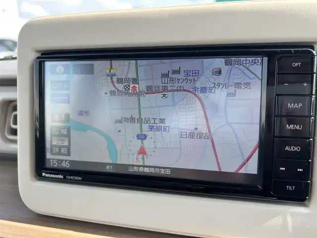 スズキ ラパン X 道東・釧路十勝 2020(令2)年 2.5万km コフレピンクパールメタリック/ホワイト2トーンルーフ ４WD/衝突被害軽減/コーナーセンサー/横滑り防止/純正メモリナビ/　【BT　CD　フルセグTV　USB　DVD】/全周囲カメラ/LEDライト/シートヒーター/純正アルミホイール/オートライト/アイドリングストップ/純正フロアマット/スマートキー
