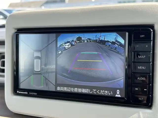 スズキ ラパン X 道東・釧路十勝 2020(令2)年 2.5万km コフレピンクパールメタリック/ホワイト2トーンルーフ ４WD/衝突被害軽減/コーナーセンサー/横滑り防止/純正メモリナビ/　【BT　CD　フルセグTV　USB　DVD】/全周囲カメラ/LEDライト/シートヒーター/純正アルミホイール/オートライト/アイドリングストップ/純正フロアマット/スマートキー