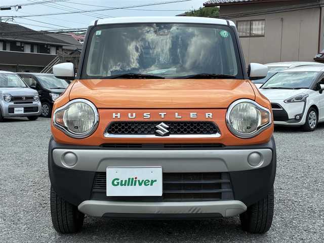 スズキ ハスラー G 熊本県 2015(平27)年 9.9万km パッションオレンジマイカ/スペリアホワイト 純正ディーラーオプションナビ/【フルセグTV/Bluetooth/CD/DVD】/バックカメラ/D席シートヒーター/衝突被害軽減システム/ETC/プッシュスタート/スマートキー/横滑り防止装置/ABS/アイドリングストップ/純正フロアマット/盗難防止装置/保証書/取扱説明書/スペアキー