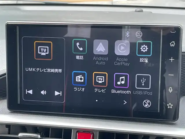 トヨタ ライズ Z 宮崎県 2022(令4)年 5.3万km ブラックマイカメタリック 〇モデリスタエアロ/〇ディスプレイオーディオパッケージ/・9インチディスプレイオーディオ/・フルセグTV/・バックカメラ/〇ビルトインETC/〇スマートアシスト/・アダプティブクルーズコントロール/・衝突回避支援ブレーキ機能/・車線逸脱警報機能/〇コーナリングトレースアシスト/〇車両接近通報装置/〇LEDヘッドランプ/〇オートライト/〇フォグランプ/〇純正17インチアルミ/〇革巻きステアリング/〇オートエアコン/〇シートヒーター（運転席/助手席）/〇キーフリーシステム/〇禁煙車