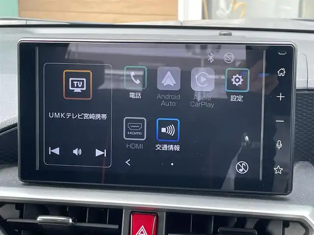 トヨタ ライズ Z 宮崎県 2022(令4)年 5.3万km ブラックマイカメタリック 〇モデリスタエアロ/〇ディスプレイオーディオパッケージ/・9インチディスプレイオーディオ/・フルセグTV/・バックカメラ/〇ビルトインETC/〇スマートアシスト/・アダプティブクルーズコントロール/・衝突回避支援ブレーキ機能/・車線逸脱警報機能/〇コーナリングトレースアシスト/〇車両接近通報装置/〇LEDヘッドランプ/〇オートライト/〇フォグランプ/〇純正17インチアルミ/〇革巻きステアリング/〇オートエアコン/〇シートヒーター（運転席/助手席）/〇キーフリーシステム/〇禁煙車