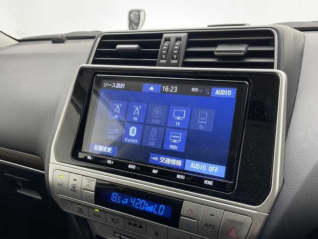 トヨタ ランドクルーザー プラド TX Lパッケージ 愛知県 2021(令3)年 3.1万km アティチュードブラックマイカ 衝突被害軽減ブレーキ/モデリスタエアロパーツ/純正9インチSDナビ（あり）/サンルーフ/レーダークルーズコントロール/シートヒーター/エアーシート/フルセグTV/CD DVD/Bluetooth/バックカメラ/パワーシート/コーナーセンサー/アルミホイール/ルーフレール/ETC2.0/4WD/LEDヘッドライト/ダウンヒルアシストコントロール/ドライブレコーダー/ステアリングスイッチ/スマートキー/プッシュスタート