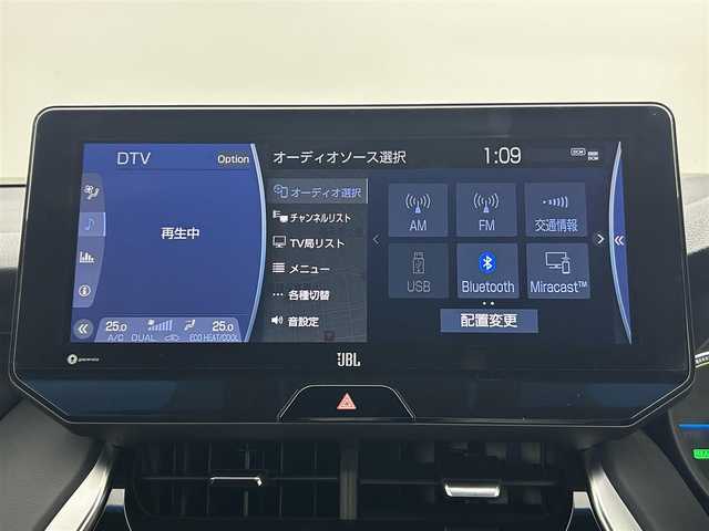 トヨタ ハリアー ハイブリッド Z 岡山県 2022(令4)年 1.8万km ホワイトパールクリスタルシャイン ＪＢＬサウンドシステム/純正１２．３型ディスプレイオーディオ/(USB/AUX/BT/MiraCast/フルセグTV)/全周囲カメラ/ビルトインＥＴＣ２．０/純正ドライブレコーダー/デジタルインナーミラー/パワーリアゲート/衝突軽減ブレーキ/レーンキープアシスト/レーダークルーズコントロール/オートハイビームアシスト/ＬＥＤオートヘッドライト/ブラインドスポットモニター/ミラーヒーター/スマートキー