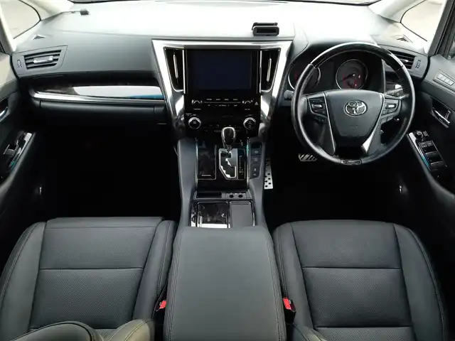 トヨタ アルファード S Cパッケージ 福井県 2021(令3)年 2.4万km ホワイトパールクリスタルシャイン 衝突被害軽減システム/純正メモリナビ/・（フルセグTV/Bluetooth）/バックカメラ/ビルトインETC2.0/デジタルインナーミラー/オートブレーキホールド/D/N席シートヒーター・エアシート/両側パワースライドドア/オートLEDライト/フロントフォグランプ/RS-Rダウンサスペンション換装/純正サスペンション積込/スマートキー