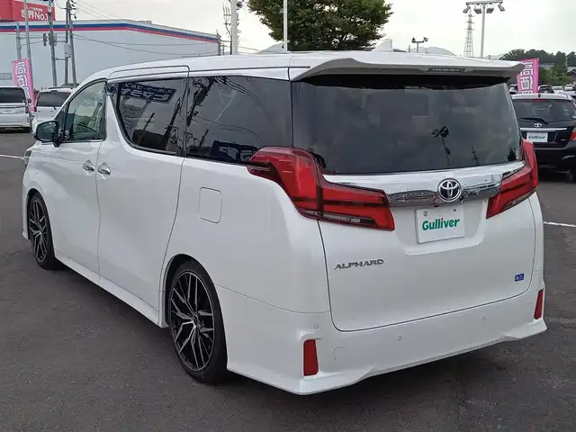 トヨタ アルファード S Cパッケージ 福井県 2021(令3)年 2.4万km ホワイトパールクリスタルシャイン 衝突被害軽減システム/純正メモリナビ/・（フルセグTV/Bluetooth）/バックカメラ/ビルトインETC2.0/デジタルインナーミラー/オートブレーキホールド/D/N席シートヒーター・エアシート/両側パワースライドドア/オートLEDライト/フロントフォグランプ/RS-Rダウンサスペンション換装/純正サスペンション積込/スマートキー