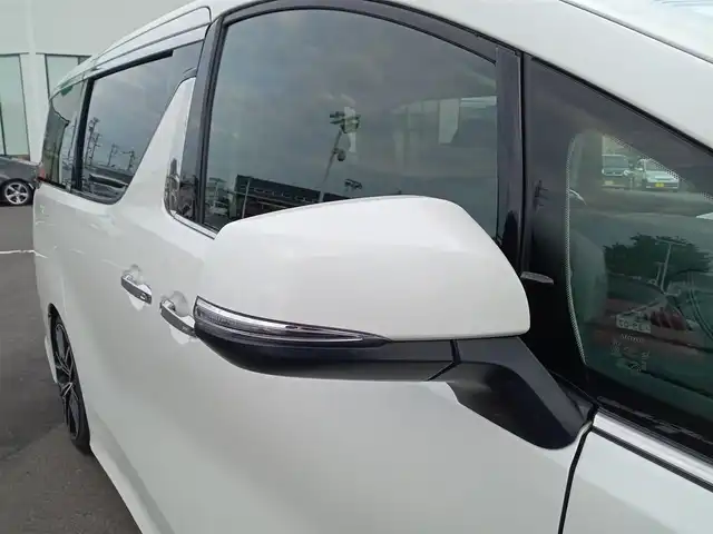 トヨタ アルファード S Cパッケージ 福井県 2021(令3)年 2.4万km ホワイトパールクリスタルシャイン 衝突被害軽減システム/純正メモリナビ/・（フルセグTV/Bluetooth）/バックカメラ/ビルトインETC2.0/デジタルインナーミラー/オートブレーキホールド/D/N席シートヒーター・エアシート/両側パワースライドドア/オートLEDライト/フロントフォグランプ/RS-Rダウンサスペンション換装/純正サスペンション積込/スマートキー