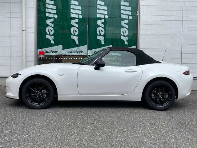 マツダ ロードスター S スペシャルパッケージ 新潟県 2023(令5)年 0.4万km スノーフレイクホワイトパールマイカ ワンオーナー/HDDナビ/ワンセグテレビ/バックカメラ/クルーズコントロール/コーナーセンサー/プッシュスタート/運転席助手席シートヒーター/Bluetooth/スペアキー1個