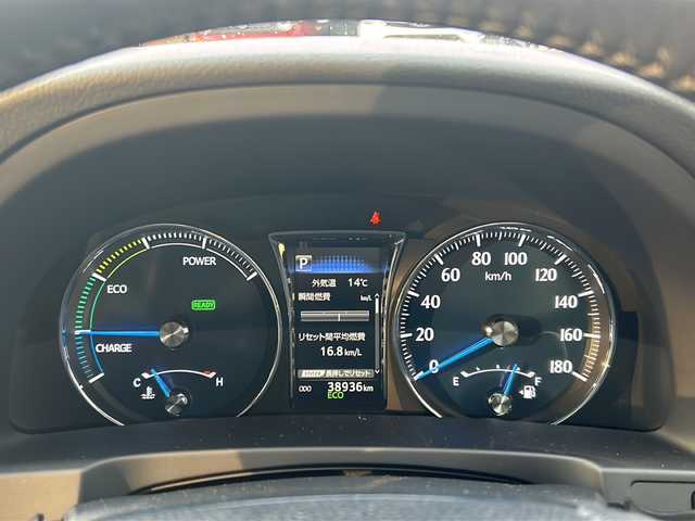 トヨタ クラウン ハイブリッド ロイヤルサルーン Four 秋田県 2017(平29)年 3.9万km ホワイトパールクリスタルシャイン 純正SDナビ/純正BT、CD、DVD、TV/バックカメラ/ドライブレコーダー/社外17インチAW/純正17インチAWサマー積込み/４WD/スペアキー/保証書、取説